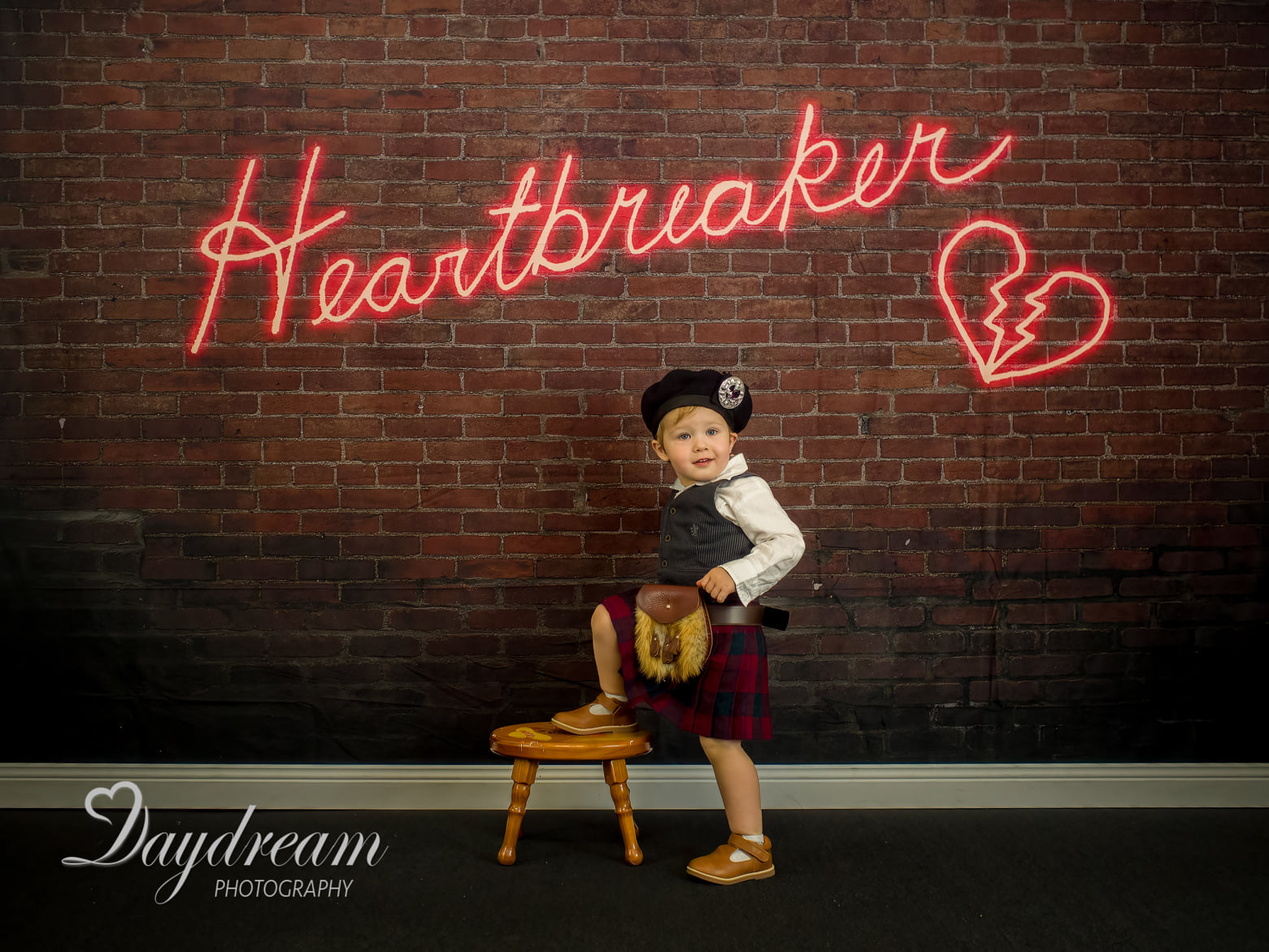 Kate Heartbreaker Sign Backdrop Designed by Mandy Ringe Photography - Kate Backdrop AU