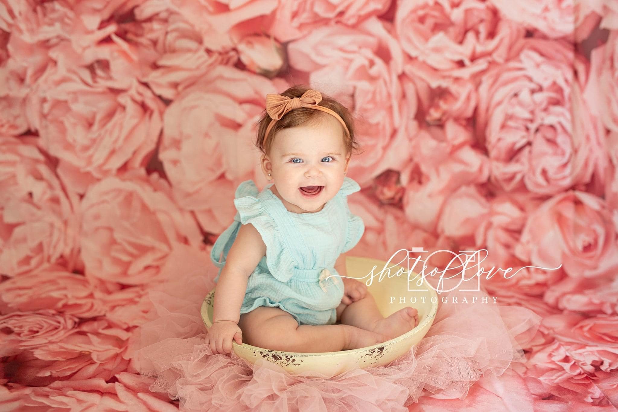 Kate Pink Rose Floral Backdrop Wedding Photography Backgrounds Photo Photography Studio Props - Kate Backdrop AU