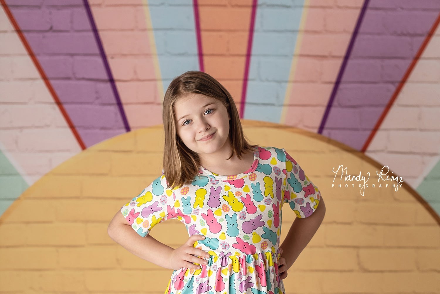 Kate Rainbow Sunshine Wall Backdrop Designed by Mandy Ringe Photography - Kate Backdrop AU