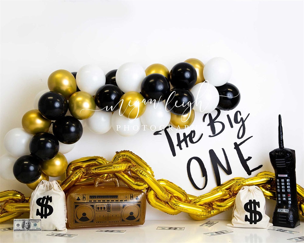 Kate The Big One Birthday Backdrop Balloon Designed by Megan Leigh Photography - Kate Backdrop AU