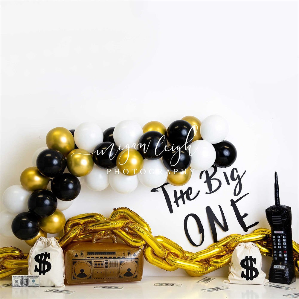 Kate The Big One Birthday Backdrop Balloon Designed by Megan Leigh Photography - Kate Backdrop AU