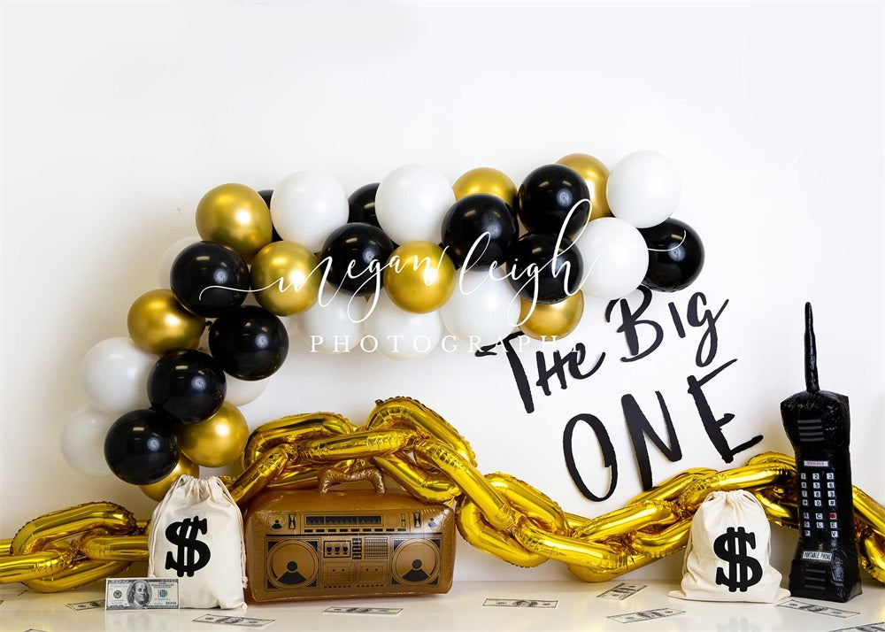 Kate The Big One Birthday Backdrop Balloon Designed by Megan Leigh Photography - Kate Backdrop AU