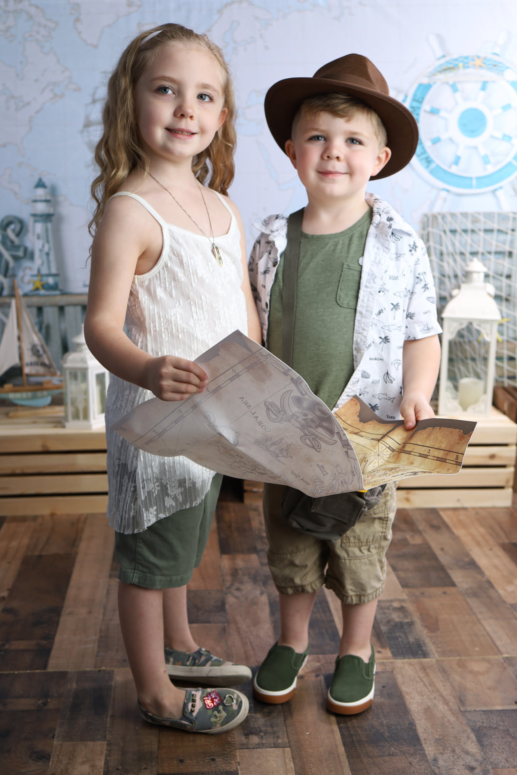 Kate Travel Around the World Summer Children Backdrop Designed by Jia Chan Photography - Kate Backdrop AU