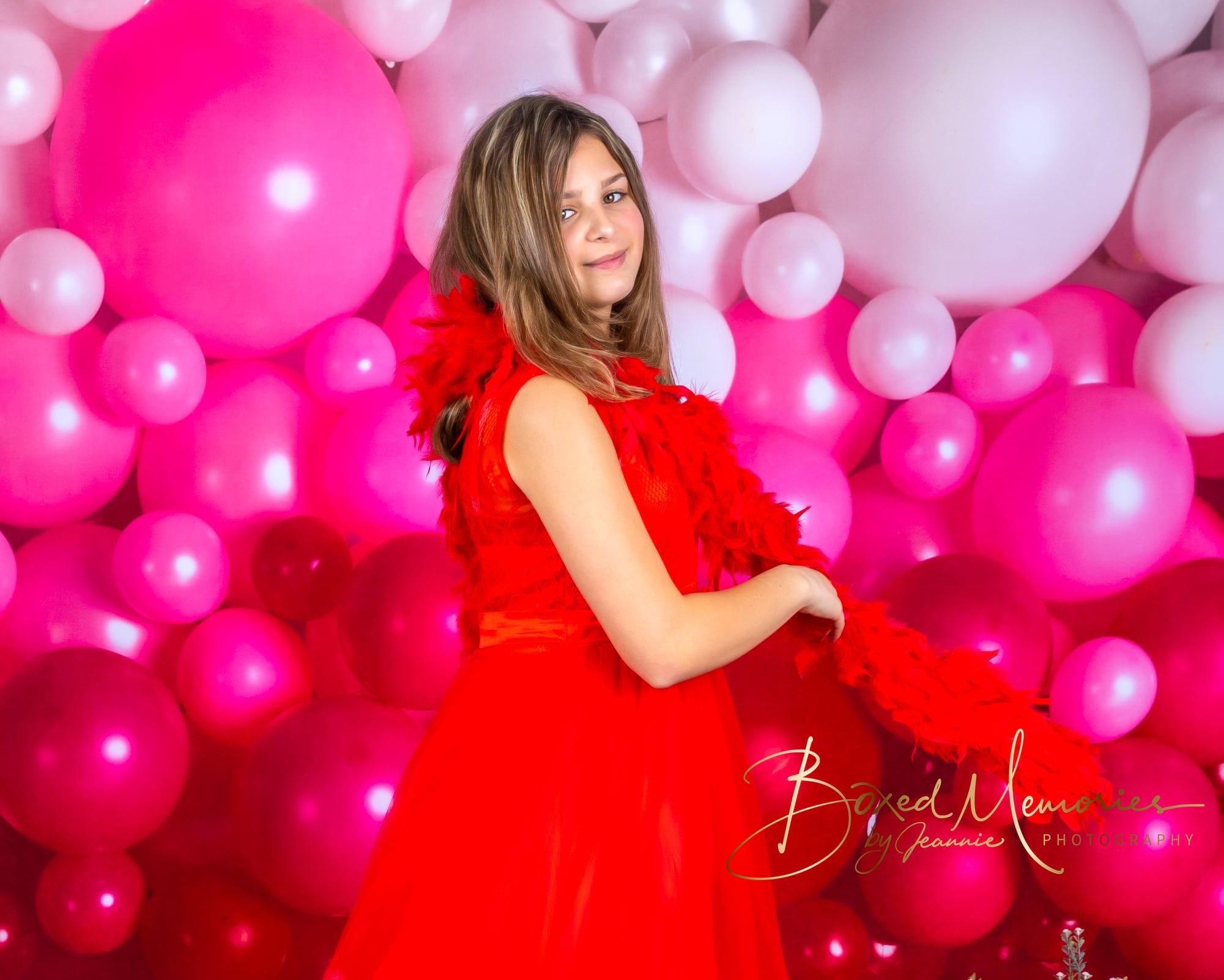 Kate Valentines Day Balloon Wall Backdrop for Photography Designed by Mandy Ringe Photography - Kate Backdrop AU