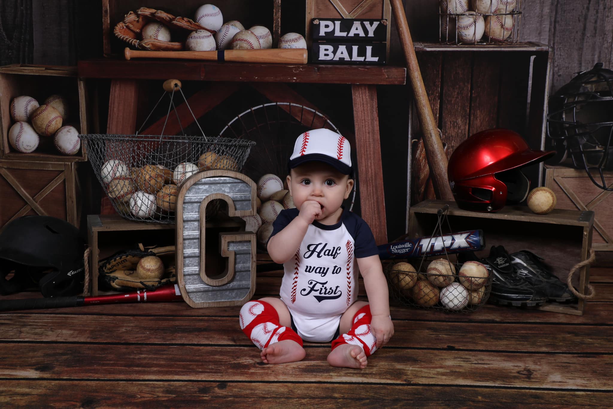 Kate Vintage Baseball Sports Backdrop Designed By Mandy Ringe Photography - Kate Backdrop AU