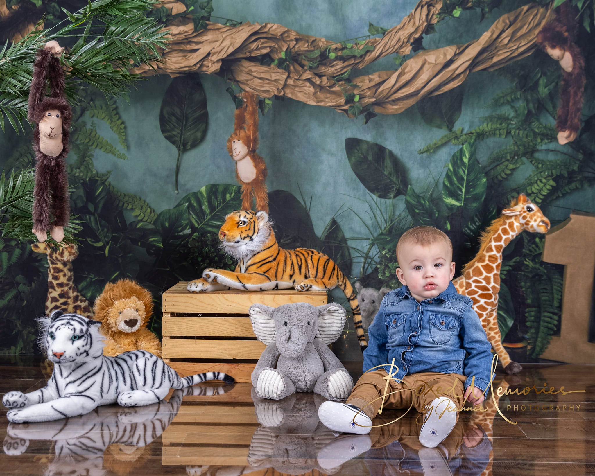 Kate Welcome to the Jungle Backdrop for Photography Designed by Jenna Onyia - Kate Backdrop AU