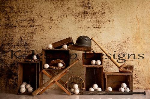 Kate Sports Backdrop Baseball Designed by Keerstan Jessop - Kate Backdrop AU