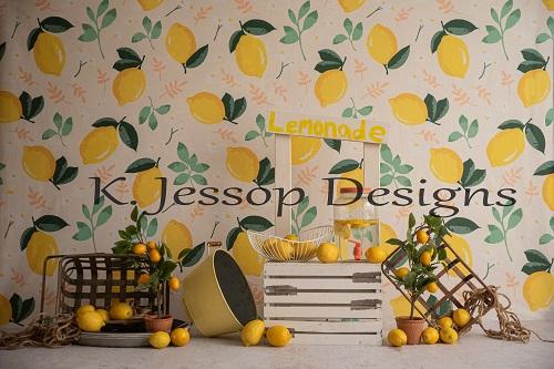 Kate Summer Backdrop Lemonade Designed by Keerstan Jessop - Kate Backdrop AU