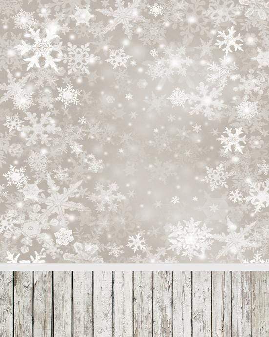 Katebackdrop£ºKate Sliver star snowflake Background Children Holiday Christmas Photography Backdrop