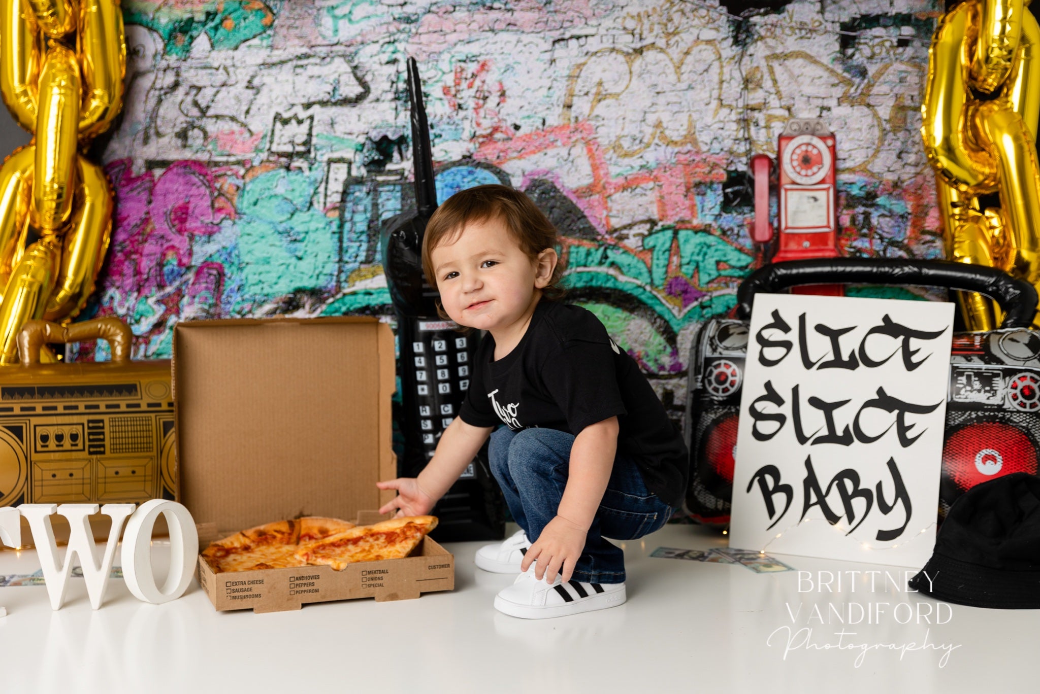 Kate Broken Walls Printed For Children Graffiti Photography Backgrounds - Kate Backdrop AU