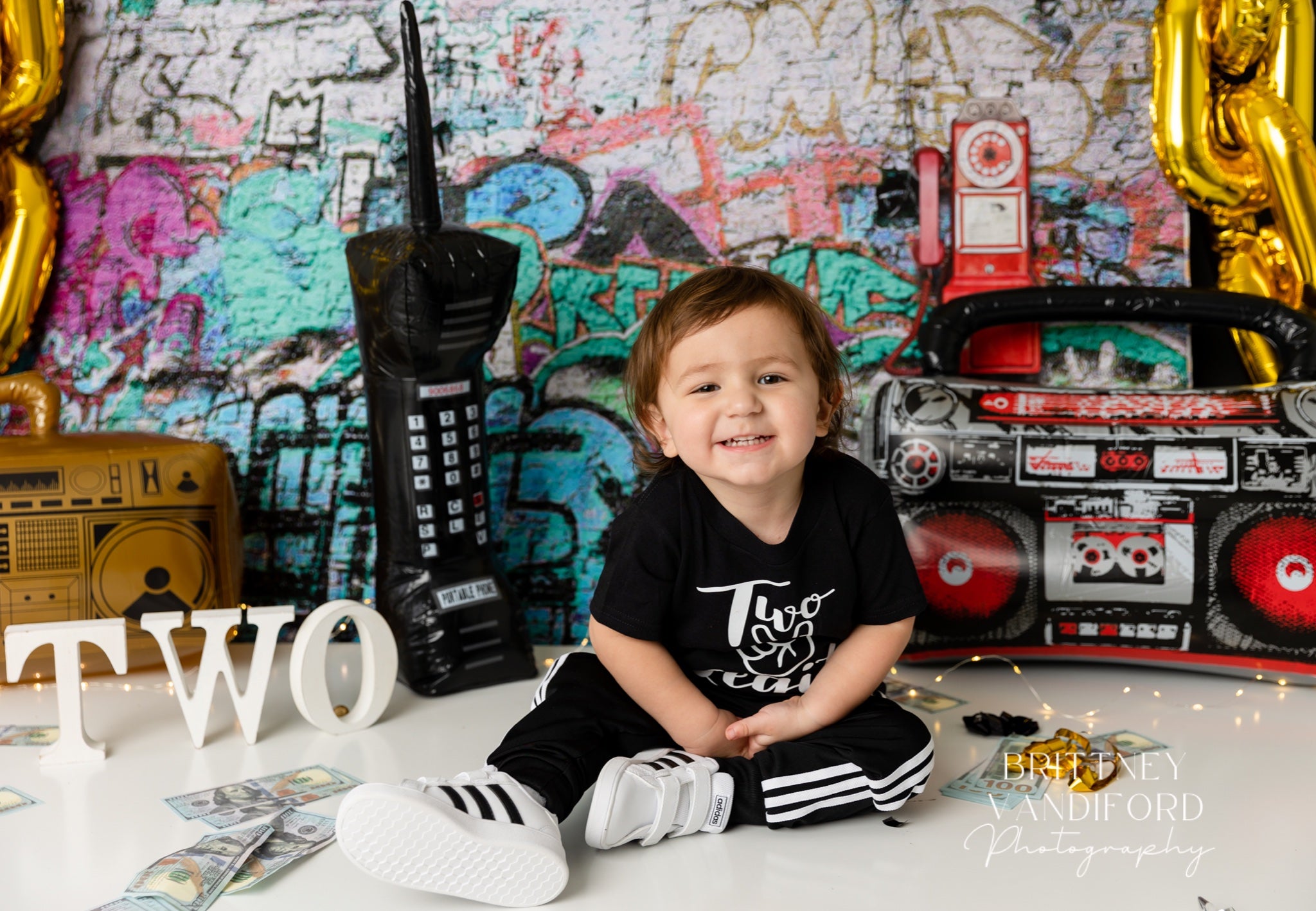 Kate Broken Walls Printed For Children Graffiti Photography Backgrounds - Kate Backdrop AU