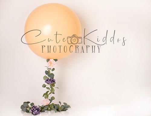 Kate Birthday Balloon Cream Backdrop Designed By Lei Hale - Kate Backdrop AU