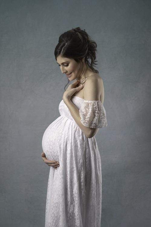 Kate Sea Green Water Drop Abstract Texture Backdrop Designed by Veronika Gant - Kate Backdrop AU