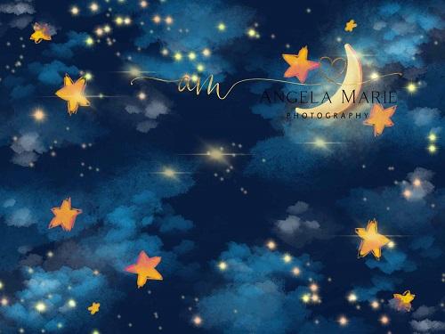 Kate Starry Night Sky Backdrop Designed By Angela Marie Photography - Kate Backdrop AU