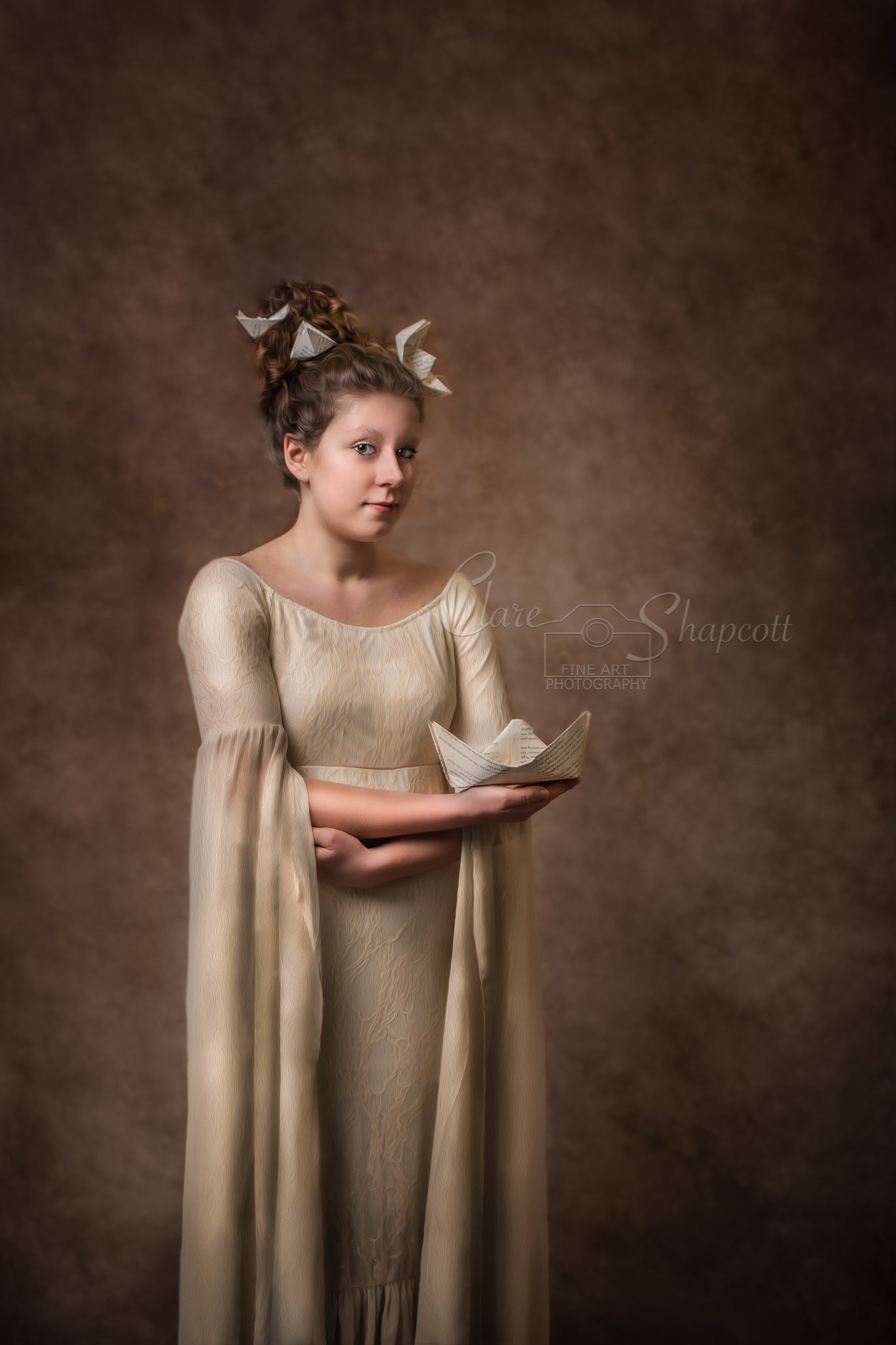 Kate Old Master Abstract Texture Dark Brown Backdrop for Photography - Kate Backdrop AU