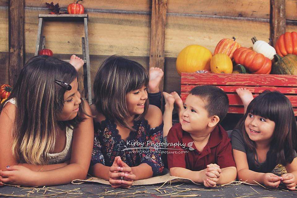 Kate Pumpkin Harvest Backdrop Autumn and Halloween designed by Arica Kirby - Kate Backdrop AU