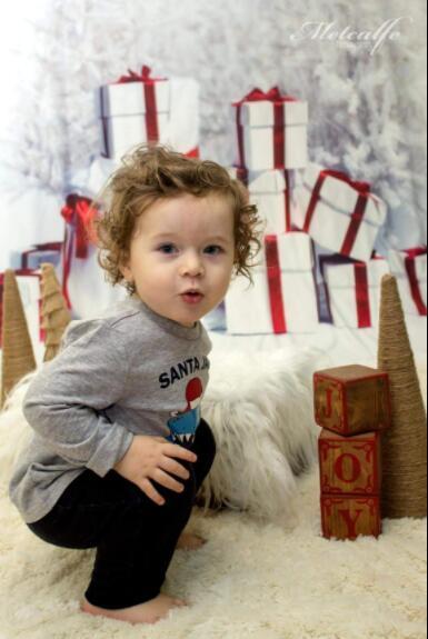Katebackdrop£ºKate Christmas Gift And Snow Tree Backdrops