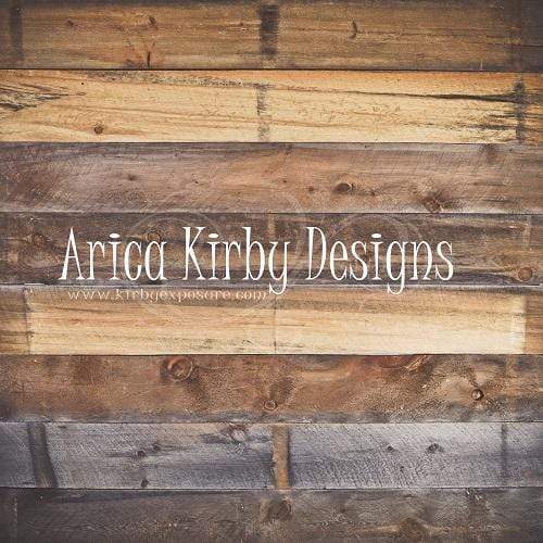 Kate Rustic Barn Wood Wall Backdrop designed by Arica Kirby - Kate Backdrop AU
