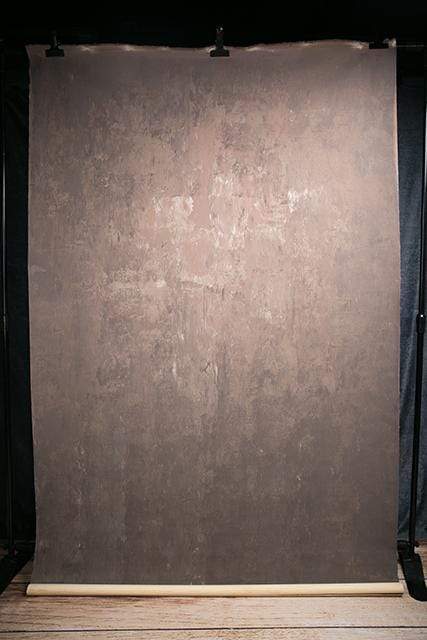 Kate 5x7ft Abstract Texture Dark Brown Color Hand Painted Canvas Backdrop - Kate Backdrop AU