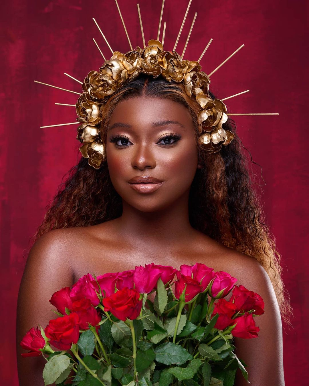 Kate Hand Painted Abstract Texture Red Color Backdrops - katebackdrop AU