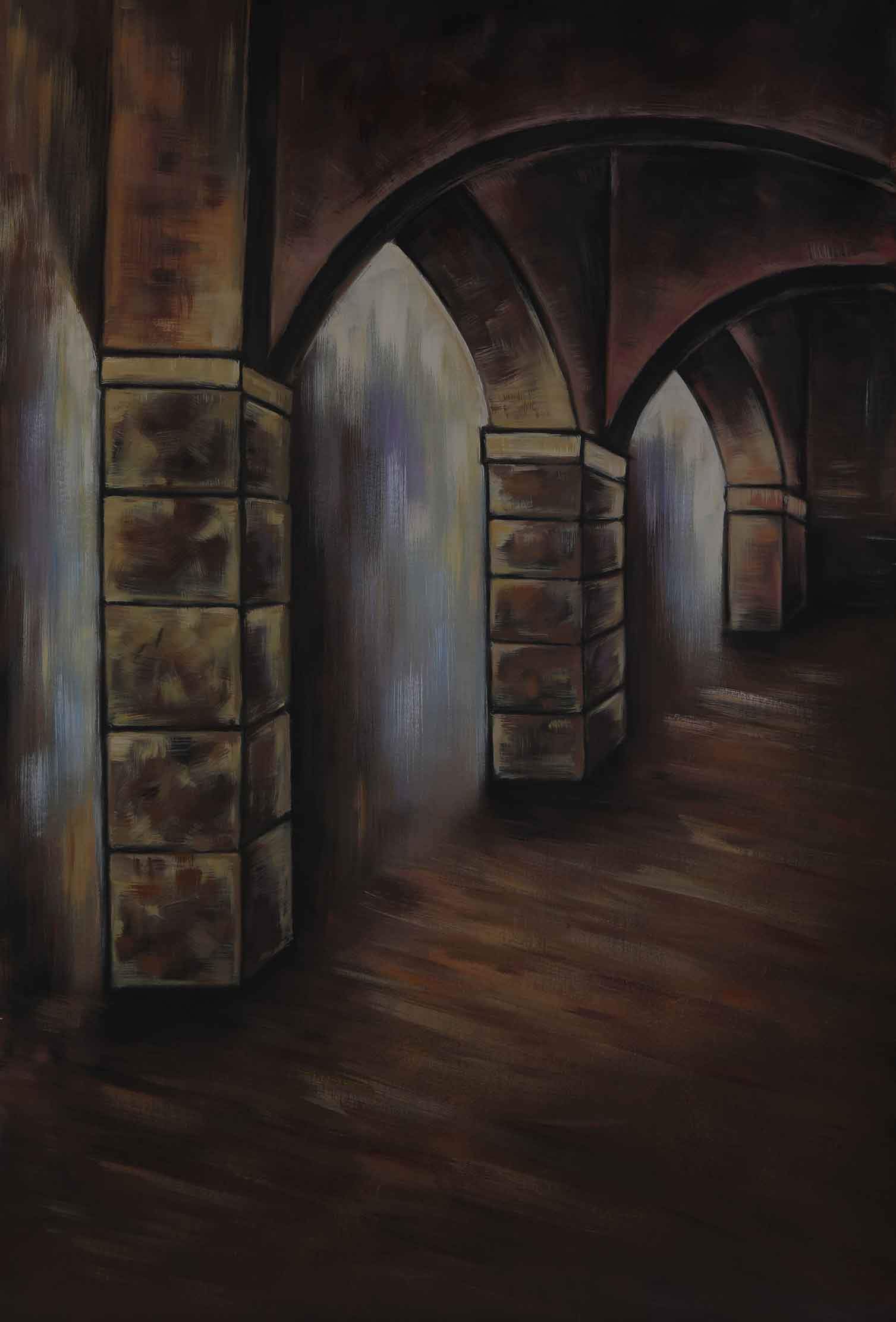 Kate Retro Building Spray Painted Backdrop - katebackdrop AU