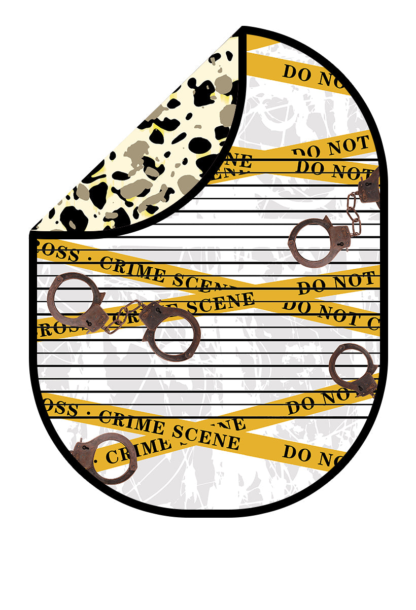 Kate Spots/Crime Handcuffs Collapsible Backdrop Photography 5X6.5ft(1.5x2m) - Kate Backdrop AU