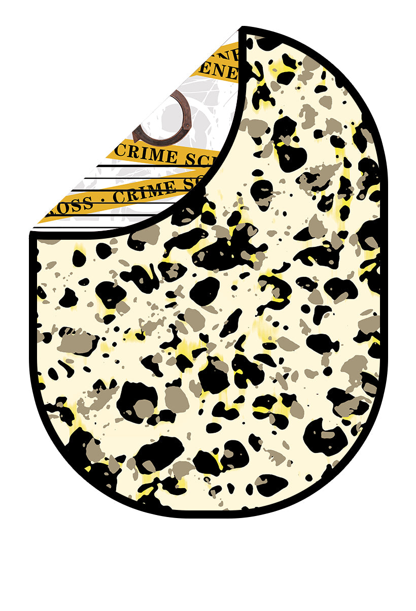 Kate Spots/Crime Handcuffs Collapsible Backdrop Photography 5X6.5ft(1.5x2m) - Kate Backdrop AU