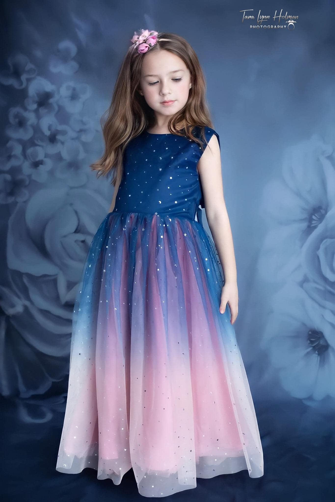 Kate Fine Art Flowers Gray Backdrop Portrait Photography Designed by JS Photography - Kate Backdrop AU