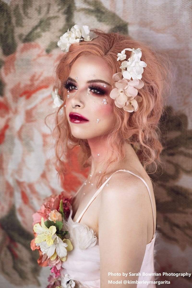 Kate Mother's Day Pattern Flower Backdrop for Photography Style - Kate Backdrop AU