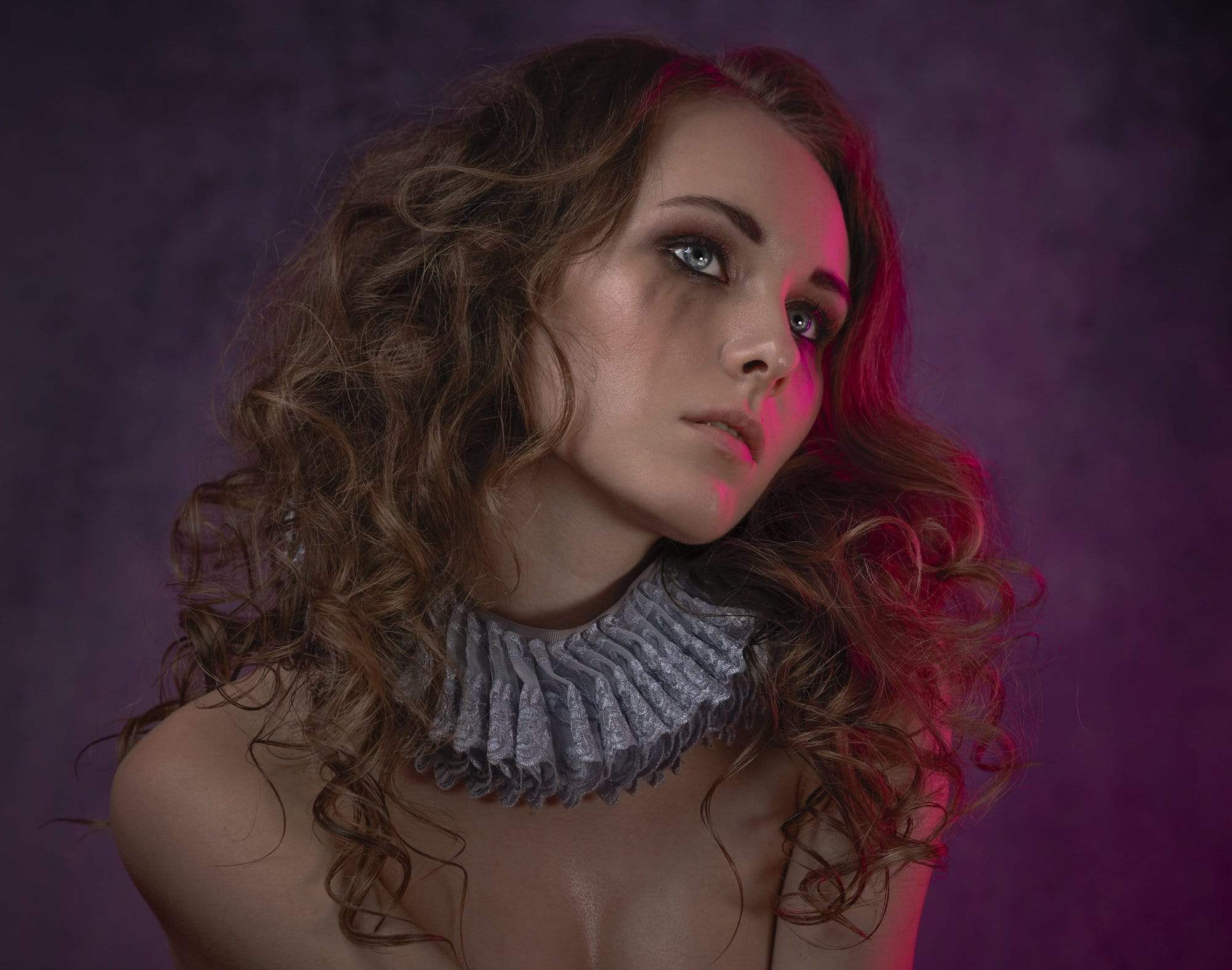 Kate Dark Purple Texture Abstract Background Photos Backdrop Portait - Kate Backdrop AU