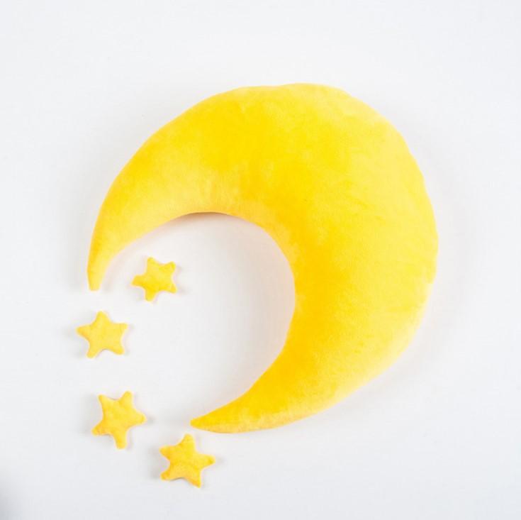Studio Props Baby Star and Moon Pillow Newborn Photo Props - Kate Backdrop AU