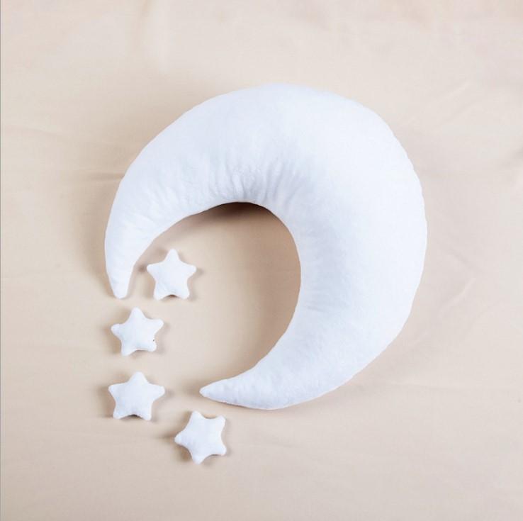 Studio Props Baby Star and Moon Pillow Newborn Photo Props - Kate Backdrop AU