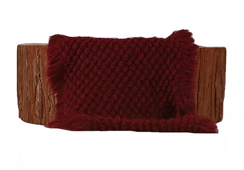 Newborn Prop for Photography Pineapple Pattern Tassel blanket - Kate Backdrop AU