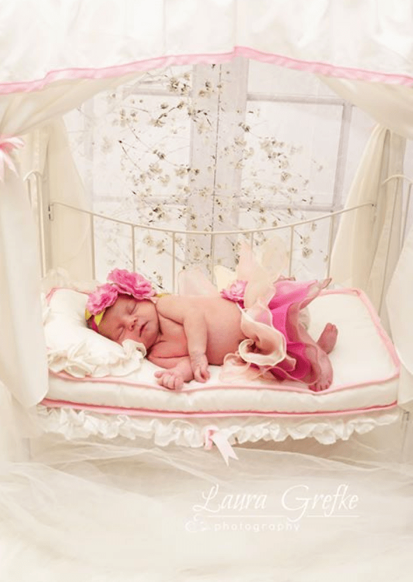 Kate White Windows With Curtains Spring Rattan Backdrop - Kate Backdrop AU