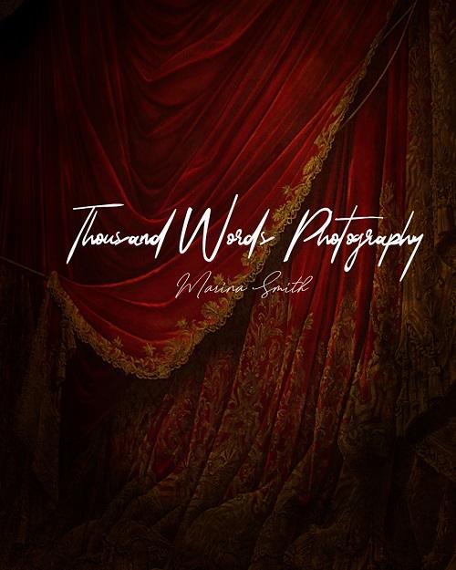 Kate Red Vintage Curtain Backdrop Designed by Marina Smith - Kate Backdrop AU