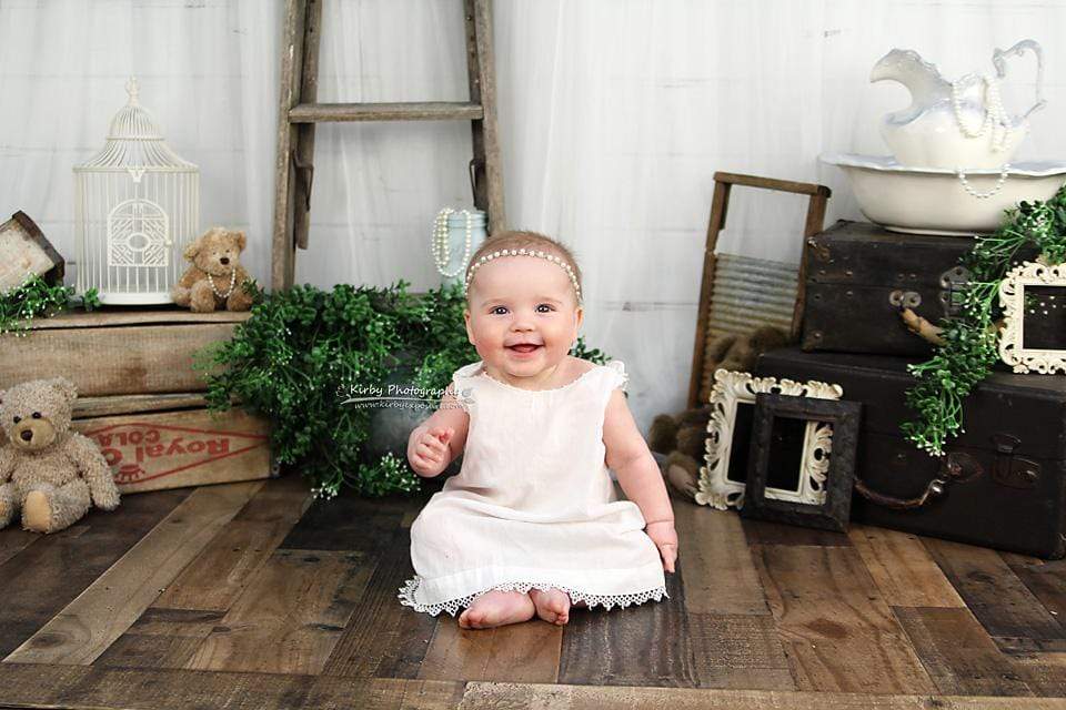 Kate Vintage Treasures Spring/Easter Backdrop designed by Arica Kirby - Kate Backdrop AU