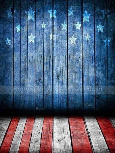 Kate Wood United Flag Independence Day Backdrop - Kate Backdrop AU