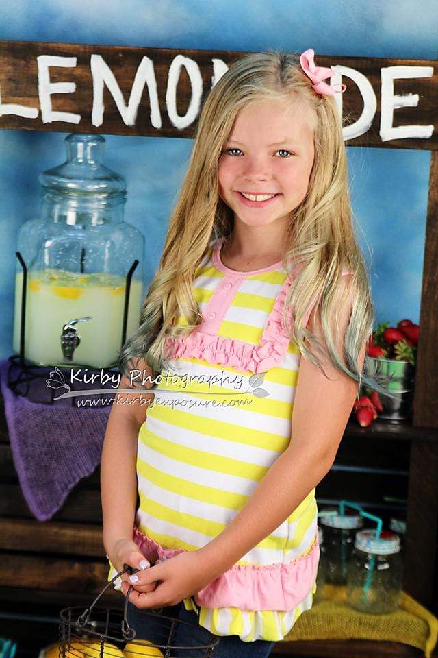 Kate When Life Gives You Lemons Summer Backdrop designed by Arica Kirby - Kate Backdrop AU