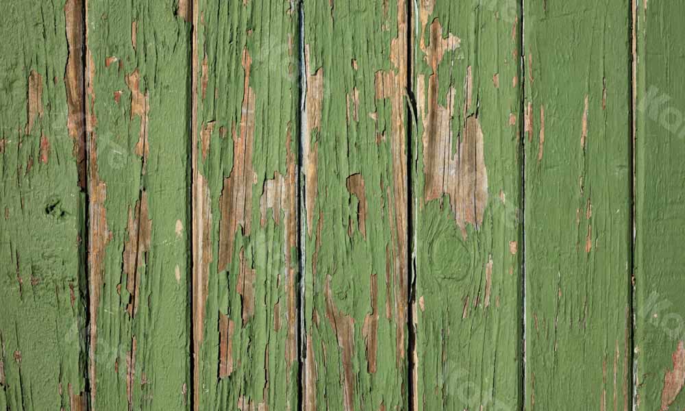 Kate Vintage Backdrop Retro Green Wood Grain Rubber Floor Mat - Kate Backdrop AU