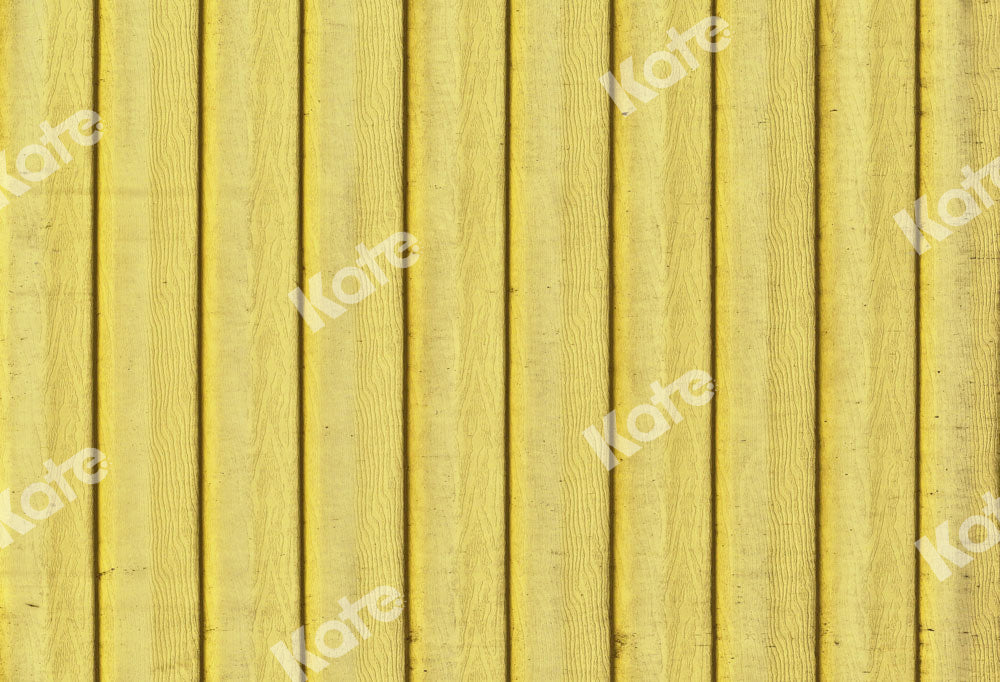 Kate Yellow Wood Texture Rubber Floor Mat Designed by Kate Image - Kate Backdrop AU