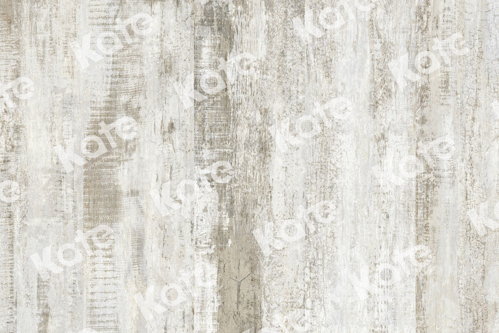 Kate White Oak Wood Rubber Floor Mat - Kate Backdrop AU