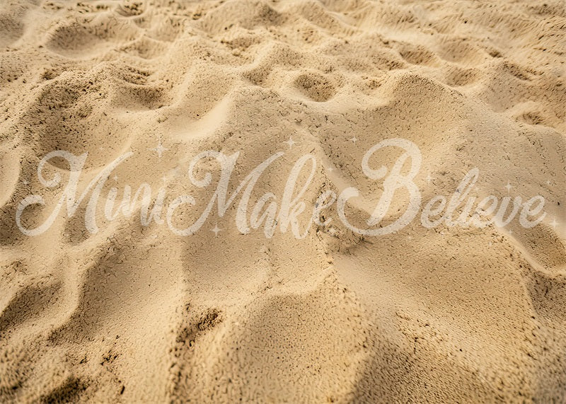 Kate Painterly Beach Sand Rubber Floor Mat for Photography designed by Mini MakeBelieve - Kate Backdrop AU