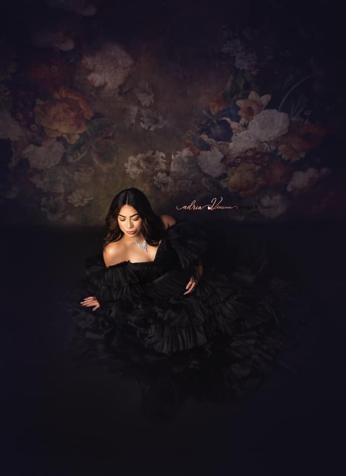 Kate Fine Art Retro Florals Backdrop for Photography - Kate Backdrop AU