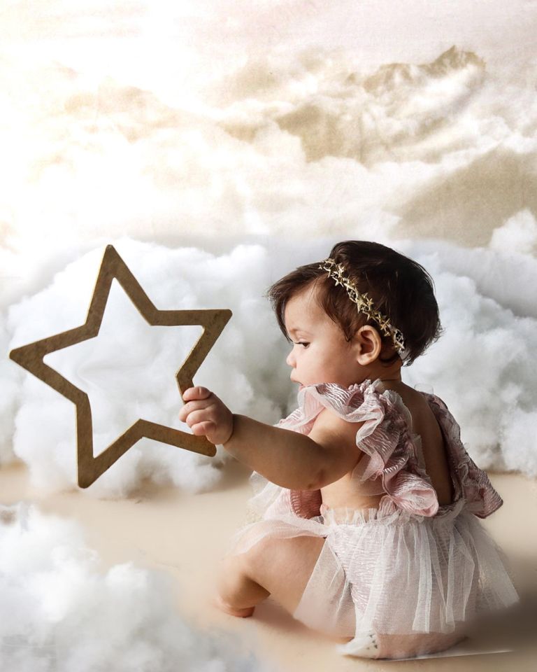 Kate Litter Sky Star Backdrop for Newborn Designed by Jerry_Sina - Kate Backdrop AU