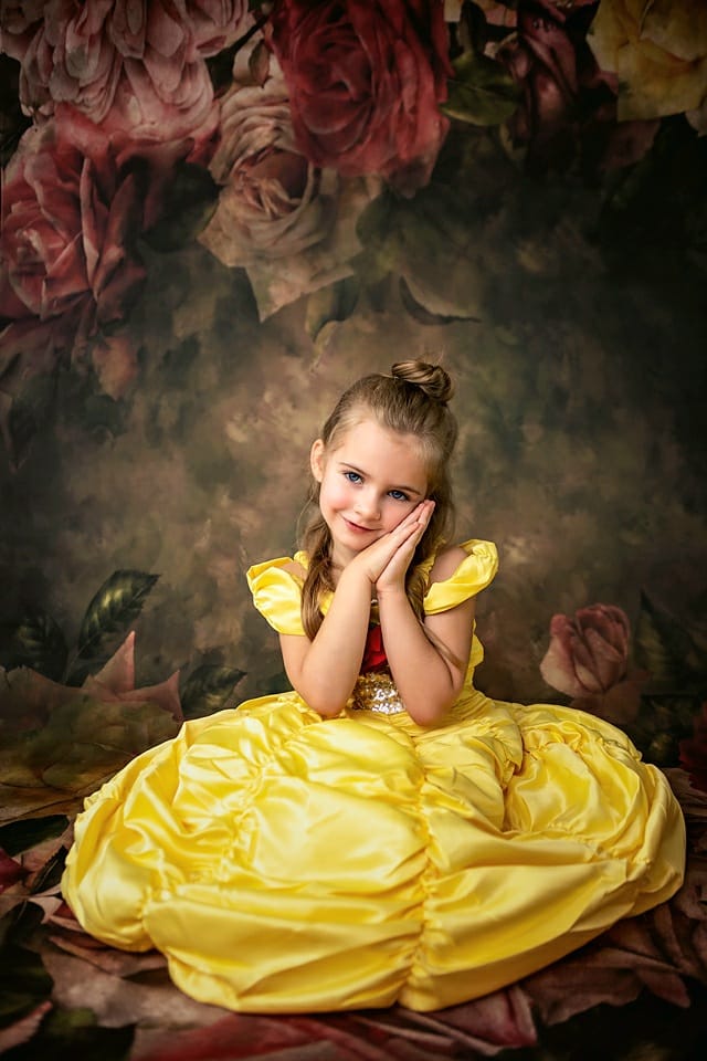 Kate Spring/Mother's Day Retro Abstract Flowers Backdrop Designed By Jerry_Sina - Kate Backdrop AU