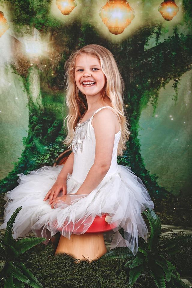 Kate Spirit Fairy Tree House Forest Children Backdrop for Photography Designed by JFCC - Kate Backdrop AU