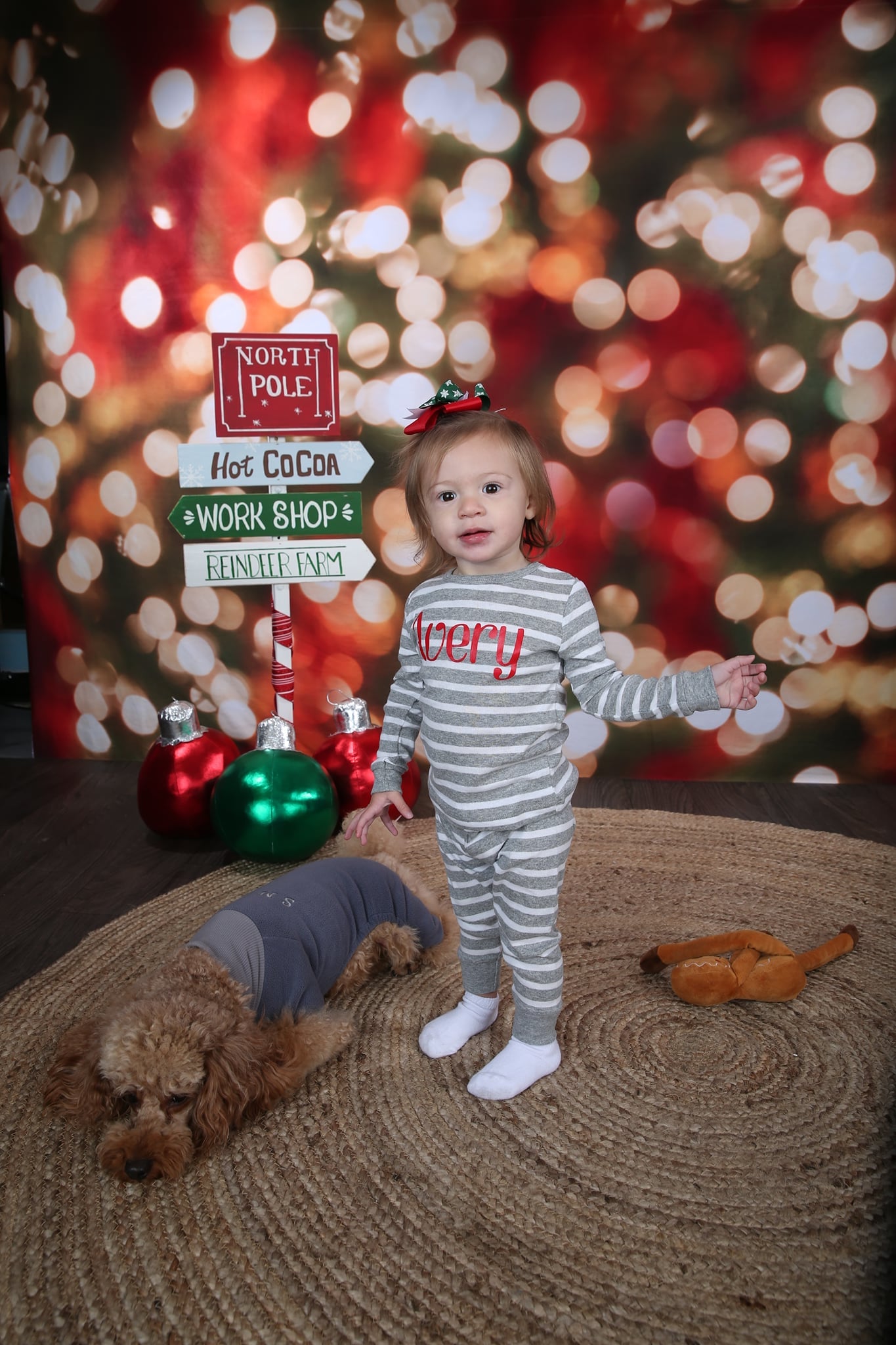 Kate Christmas Bokeh Backdrop for Photography - Kate Backdrop AU