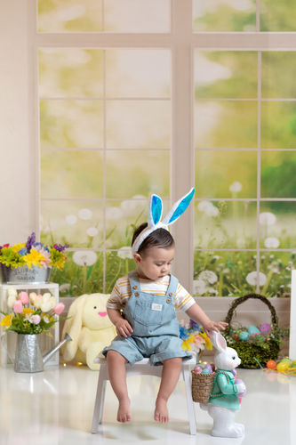 Kate Window Backdrop Spring Garden Designed by Emetselch - Kate Backdrop AU