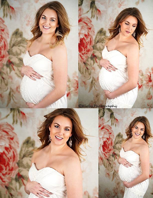 Kate Mother's Day Pattern Flower Backdrop for Photography Style - Kate Backdrop AU