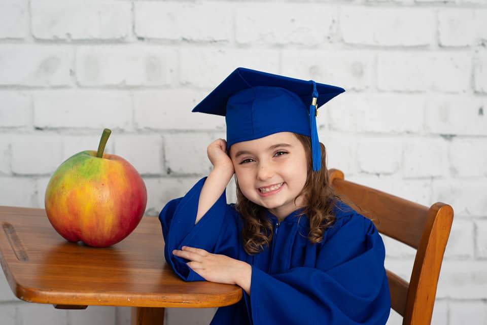 Kate Gray White Brick Wall Graduation Backdrop Studio - Kate Backdrop AU